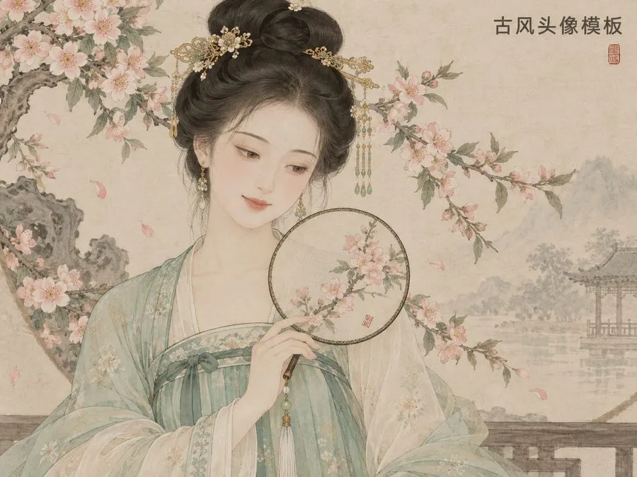 图7：古风头像示例
