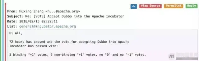 Dubbo即将毕业,晋升为Apache顶级项目?
