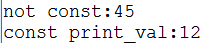 【c++】类中的const成员