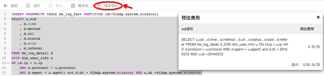 SQL Cost