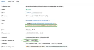 Out of gas的解决方案 Although one or more Error Occurred [out of gas] Contract Execution Completed