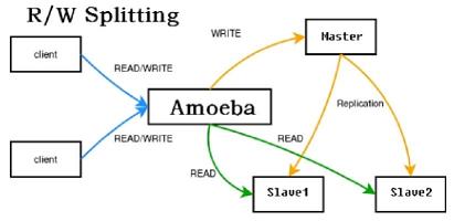 Mysql 基于 Amoeba 的 读写分离