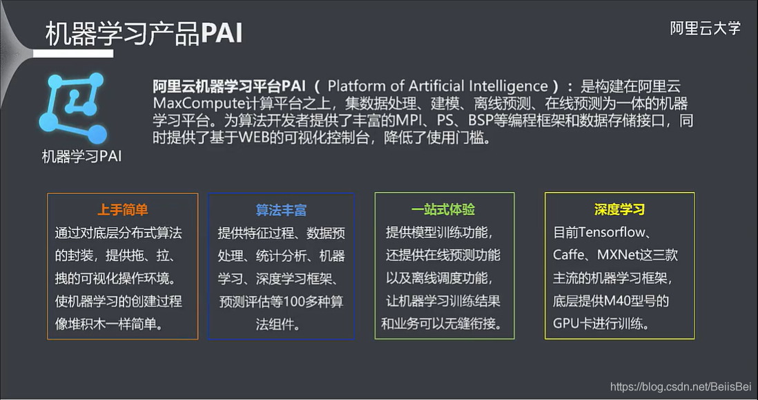 阿里云大数据ACP（四）机器学习 PAI 2
