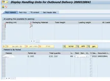 SAP HUM 将HU与检验批号码解除关联关系（二）