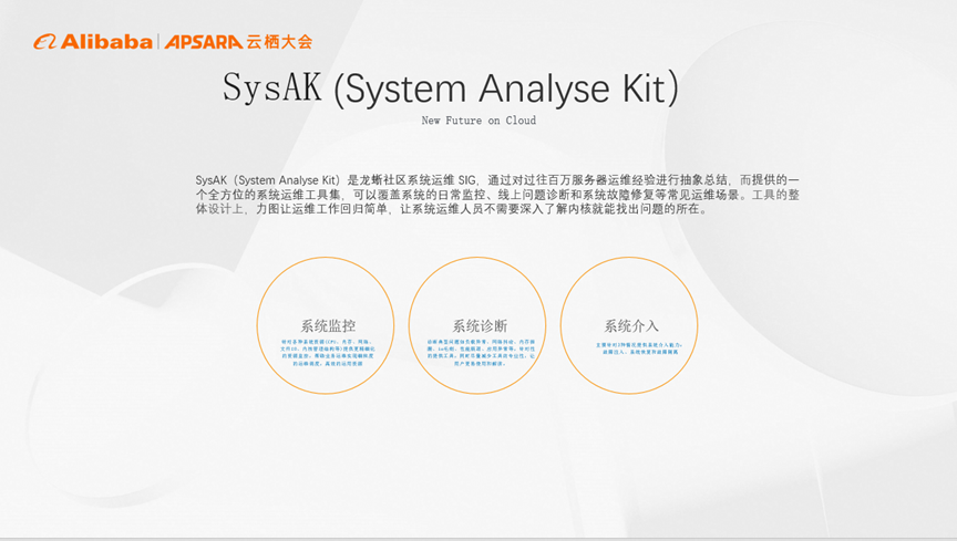 2022云栖精选-系统运维利器，百万服务器运维实战总结！一文了解最新版SysAK