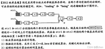 408数据结构真题2012-42