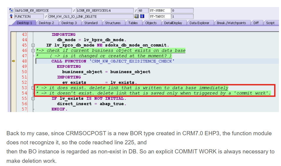 使用代码删除SAP CRM的附件(attachment)数据