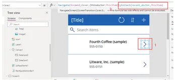 开发power apps canvas时用到的一些公式和小技能（下）
