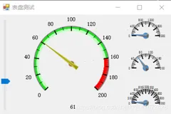 winforms表盘控件