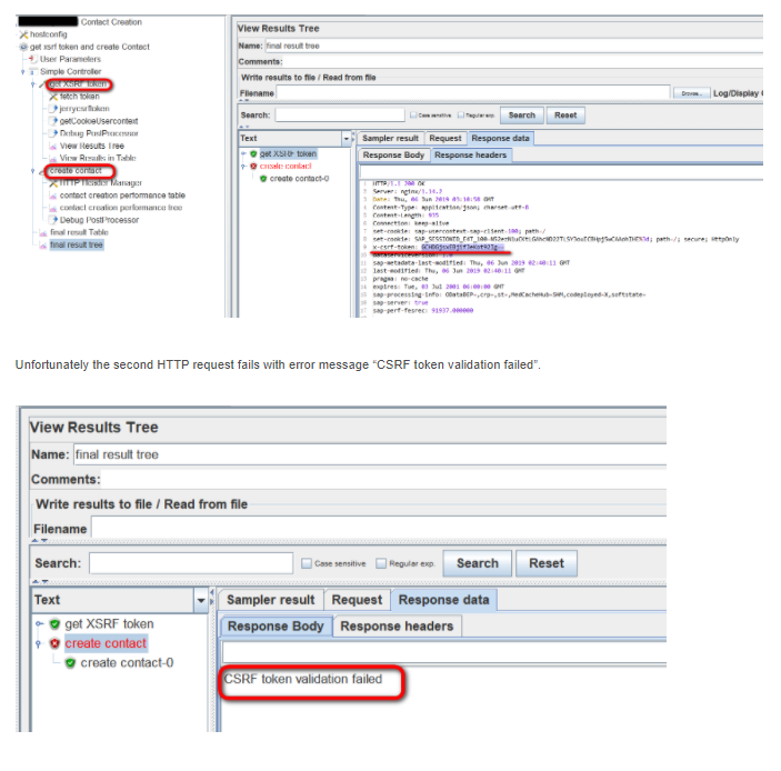 使用jMeter测试通过SAP ID Service认证的SAP Cloud API