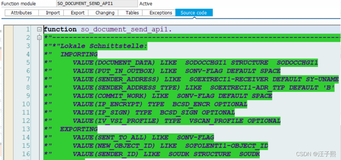 使用 ABAP 代码自动发送电子邮件 email