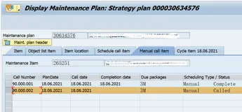 SAP PM 初级系列19 - IP10为维修计划触发维修工单的同时也自动触发了维修通知单！（二）