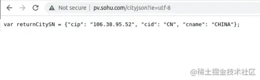 前端检测用户地区