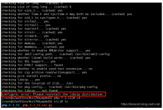 php-7.3.13 configure: error: Please reinstall the libzip distribution