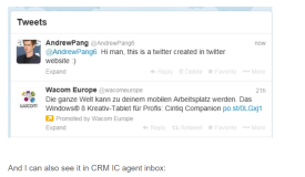 SAP CRM和Twitter以及facebook的社交媒体集成方案