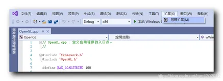 【OpenGL】二、Visual Studio 2019 配置 GitHub ( 下载并安装 GitHub 扩展 | 配置 GitHub )（一）