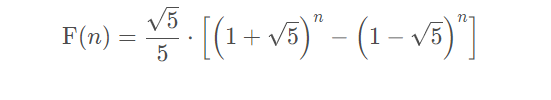 斐波那契数列的四种解法