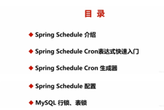 SpringSchedule - 定时任务简介（一）