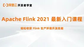 Apache Flink 2021 最新入门课程 | 图谱精选课程