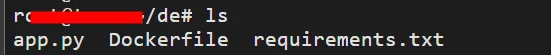 docker 部署flask&matplotlib应用