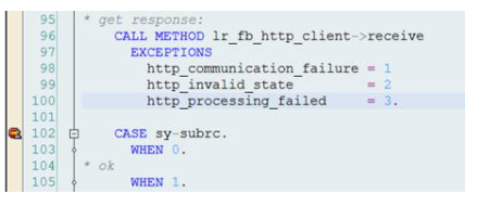 用ABAP进行HTTP编程如何获取交互中的错误明细