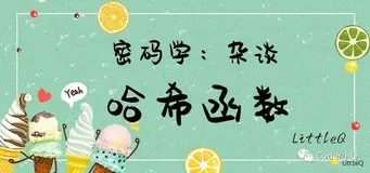 【密码学】杂（瞎）谈（聊）哈希函数