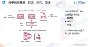 Web 标准与前端开发 | 青训营笔记
