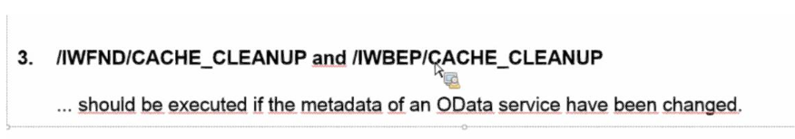 SAP gateway系统和后台系统的OData双重cache机制