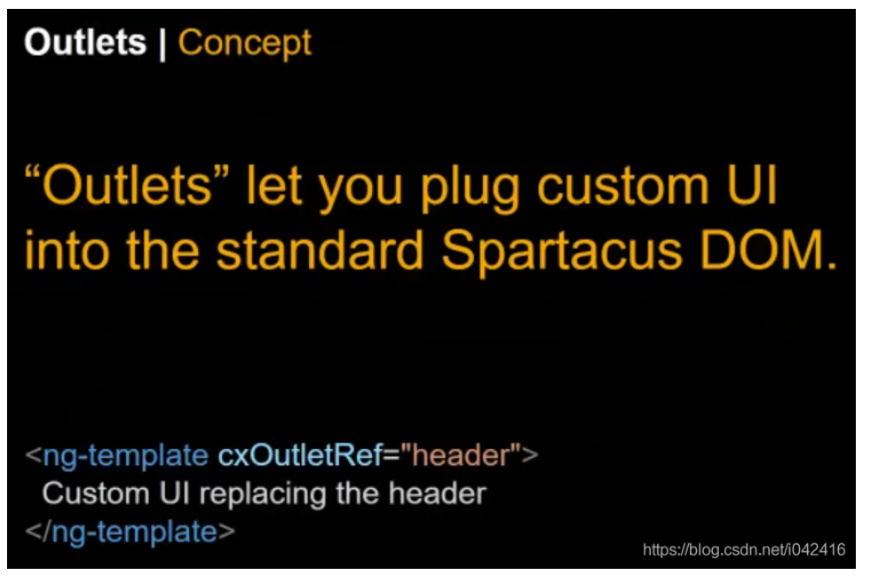 SAP Spartacus 的基于outlet 的页面扩展