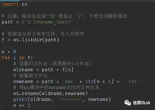 【Python | 杂代码】利用 os 模块批量修改文件名