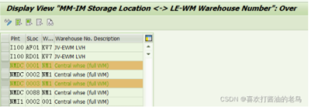 SAP WM 使用Storage Location Reference实现IM层面的存储地点和WM层面的存储类型之间的软关联（1）