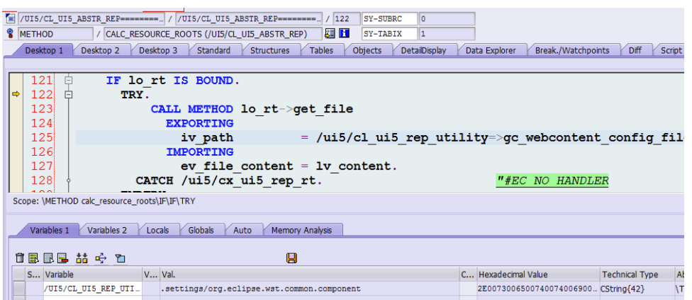 ABAP Netweaver Webcontent path的determine逻辑