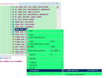 Coverage analysis in AIE