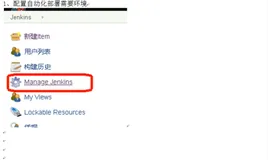 项目部署（jenkins 环境配置） | 学习笔记