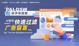 天池·PAI-DSW | AI帮你快速过滤广告留言
