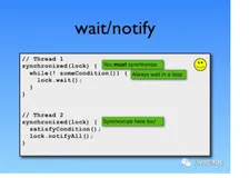 为什么 wait 方法要在 synchronized 中调用？