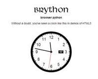 Brython 在浏览器用Python取代JavaScript