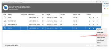 Android模拟器卡死的解决方案