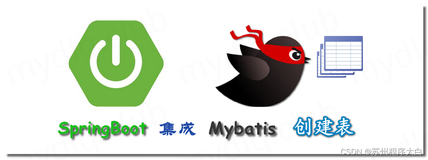 SpringBoot 结合 Mybatis 实现创建数据库表