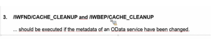 SAP Fiori OData gateway 和后台 ABAP 系统的双缓存表(cache table)设计