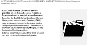 SAP云平台的Document Service