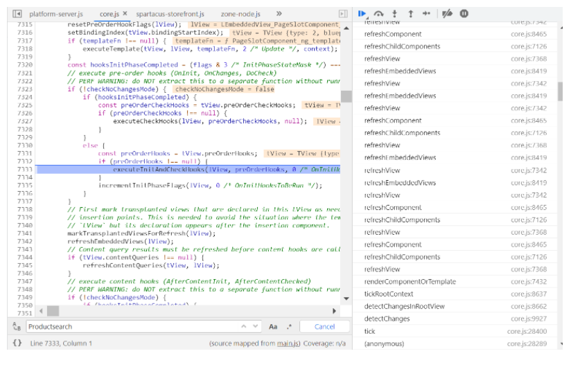 SAP Spartacus 服务器端 nodejs 应用里渲染 Angular Component 的一个例子