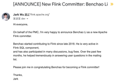 字节跳动李本超：一年成为 Committer，我与 Flink 社区的故事