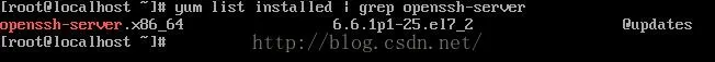 Centos7开启SSH服务