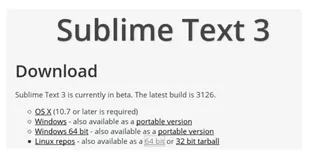 CenOS Linux 安装Sublime Text