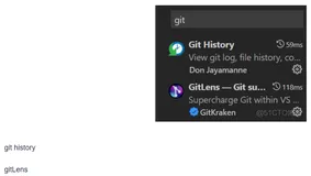 前端项目实战7-vs code 定可以看到提交历史的插件