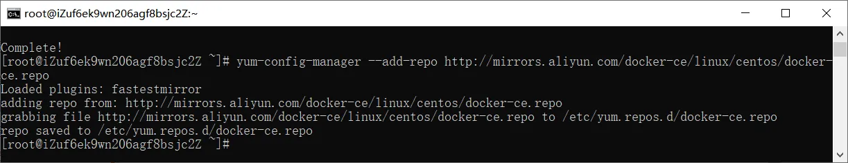 添加 docker CE软件源信息.png