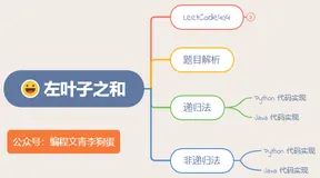 ACM 选手图解 LeetCode 左叶子之和