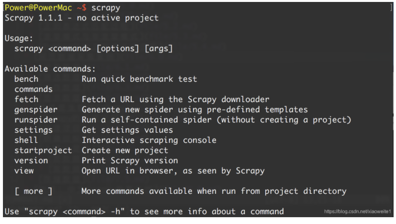Python:Scrapy的安装和入门案例