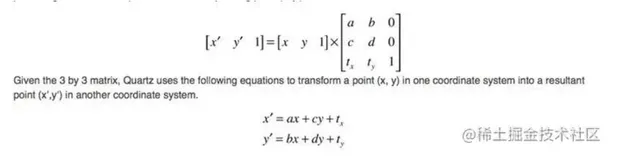 iOS Principle：CGAffineTransform